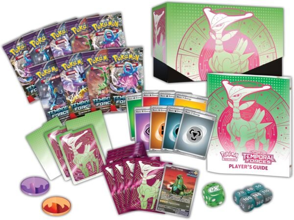 POKÉMON TCG - SCARLET & VIOLET TEMPORAL FORCES ELITE TRAINER Ingles (ALEATORIA)