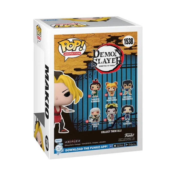Funko Pop Animation: Demon Slayer - Makio pose de Batalla Exclusivo
