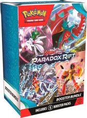 POKÉMON TCG - SCARLET & VIOLET PARADOX RIFT BOOSTER BUNDLE C/6 BOOSTERS Ingles