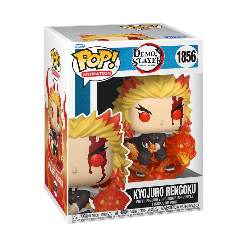 Funko Pop Premium: Demon Slayer – Kyojuro Rengoku 9na Postura Purgatorio