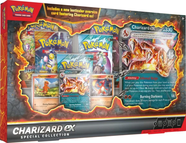 Pokemon TCG: Charizard ex Special Collection en Ingles