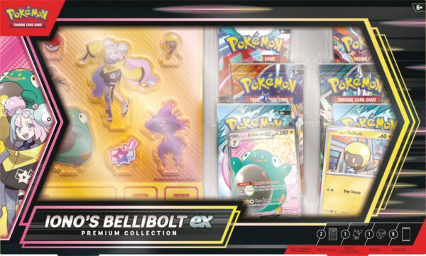 Pokemon TCG: Ionos Bellibolt ex Premium Collection en Ingles