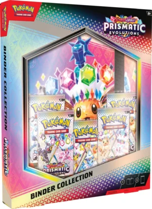 Pokemon TCG - Escarlata y Purpura Evoluciones Prismaticas - Binder Collection EN ESPAÑOL