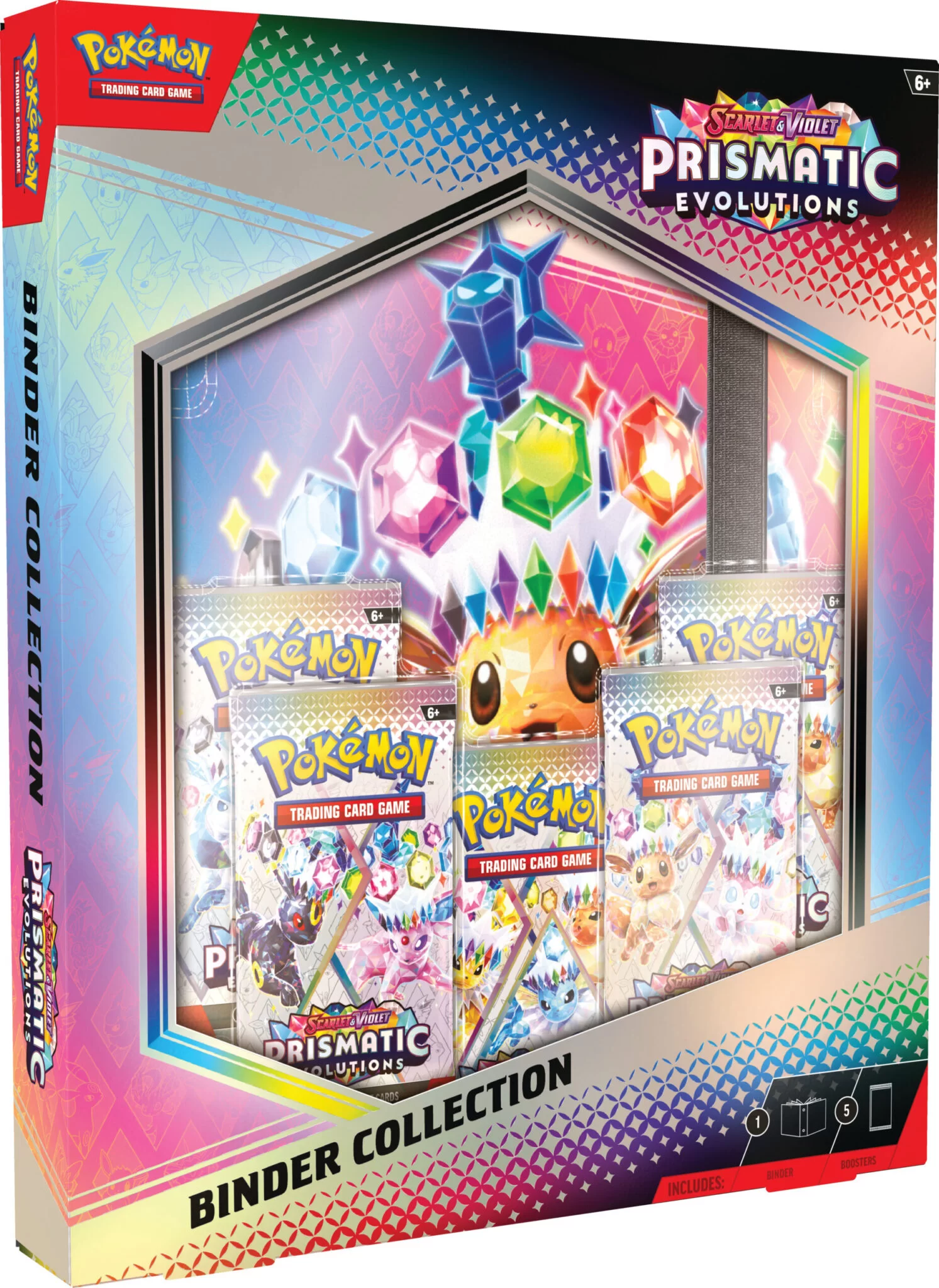 Pokemon TCG – Escarlata y Purpura Evoluciones Prismaticas – Binder Collection EN ESPAÑOL