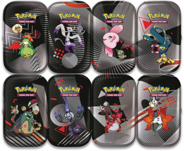 Pokemon TCG - Black Bolt & White Flare - Unova Mini Tin (1 pieza) - INGLES