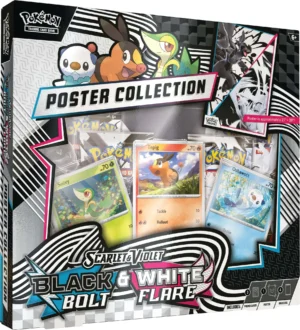 Pokemon TCG - Black Bolt & White Flare - Unova Poster Collection - INGLES