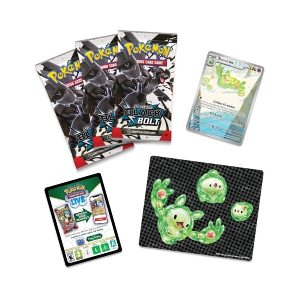 Pokemon TCG - Black Bolt - Tech Sticker Collection (INGLÉS)