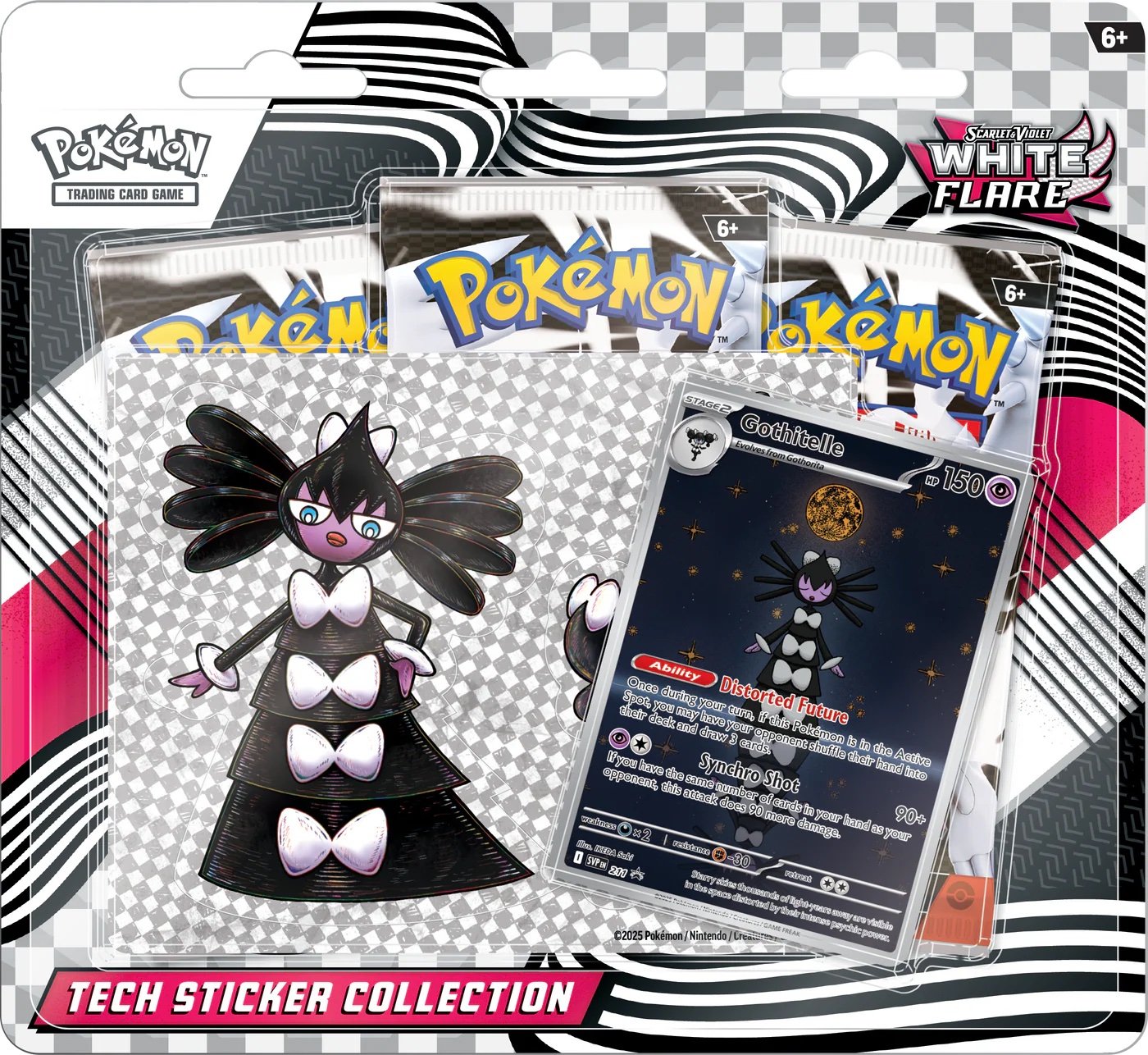 Pokemon TCG – White Flare – Tech Sticker Collection (INGLÉS)