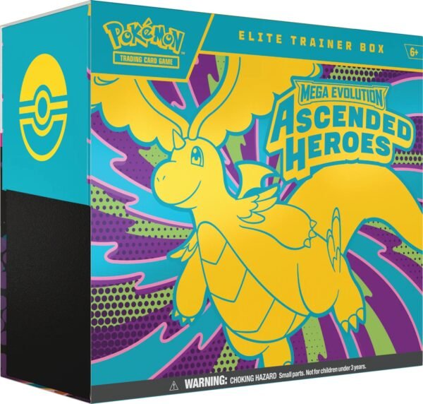 Pokemon TCG - Ascended Heroes - Elite Trainer Box ETB (inglés)