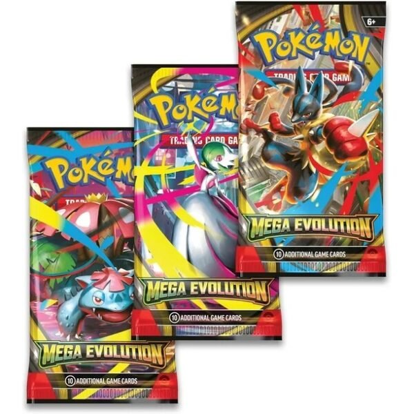 img_6444 Pokemon TCG - Mega Evolution – 3 Pack Blister (Psyduck) EN INGLÉS