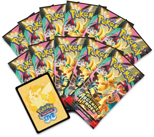 Pokemon TCG - Ascended Heores - Premium Poster Collection - MEGA LUCARIO - Inglés