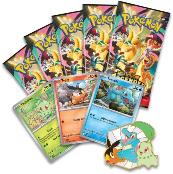 POKEMON TCG - ASCENDED HEROES - FIRST PARTNERS - DELUXE PIN COLLECTION