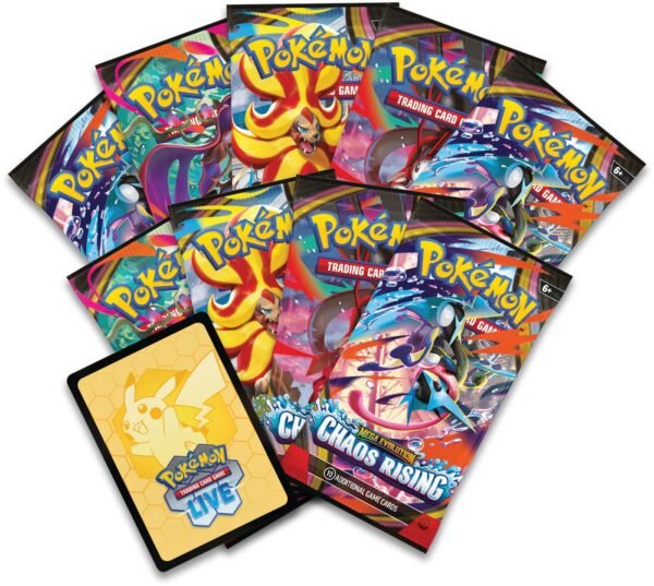 POKEMON TCG - CHAOS RISING - ELITE TRAINER BOX ETB (INGLÉS)