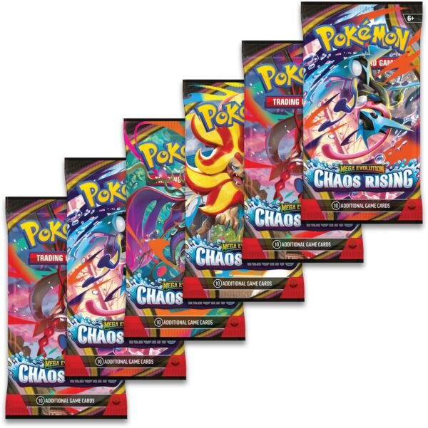 Pokémon TCG - Chaos Rising - Booster Bundle - Ingles