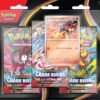 POKEMON TCG - CHAOS RISING - 3-PACK BLISTER (INGLÉS)