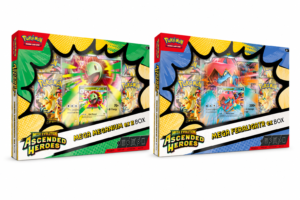 Ascended Heroes - Mega Feraligatr ex Box - Mega Meganium ex Box (PAR) inglés