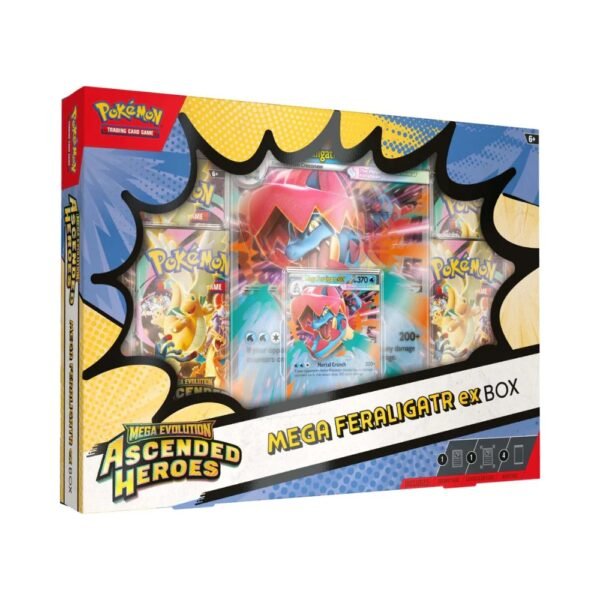 Ascended Heroes - Mega Feraligatr ex Box - Mega Meganium ex Box (PAR) inglés